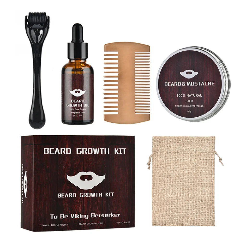 BerGrow Beard Growth Kit